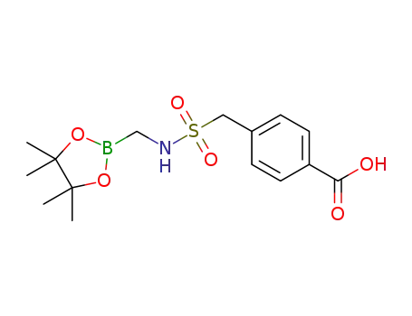 Molecular Structure of 1254692-14-2 (C<sub>15</sub>H<sub>22</sub>BNO<sub>6</sub>S)