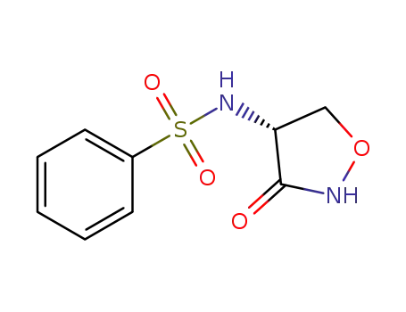 (R)-N-(3-oxoisoxazolidin-4-yl)benzenesulfonamide