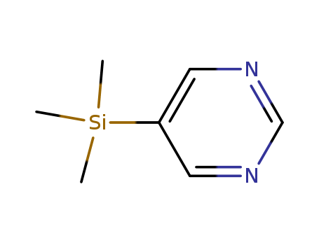 Pyrimidine,5-(trimethylsilyl)-