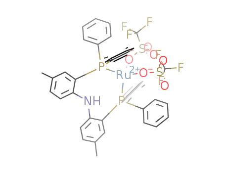 [ruthenium(NH(2-PPh<sub>2</sub>-4-Me-C<sub>6</sub>H<sub>3</sub>)2)(triflate)2]