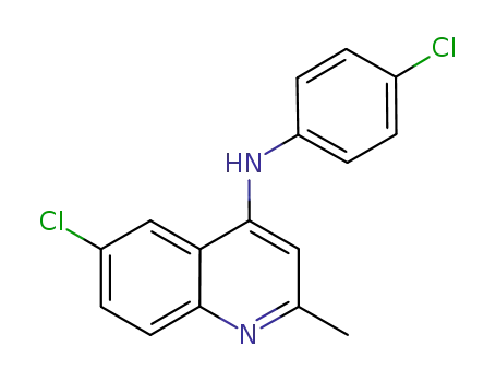 4',6-dichloro-2-methyl-4-(N-phenylamino)quinoline