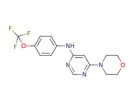 6-morpholino-N-(4-(trifluoromethoxy)phenyl)pyrimidin-4-amine