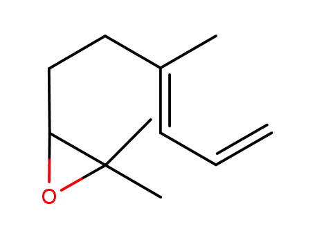 Molecular Structure of 168113-15-3 ((E)-2,2-dimethyl-3-(3-methylhexa-3,5-dienyl) oxirane)