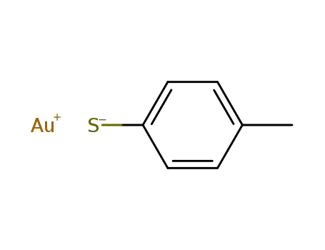 Benzenethiol, 4-methyl-, gold(1+) salt