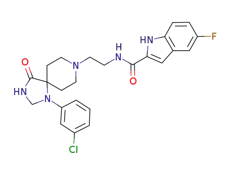 C<sub>24</sub>H<sub>25</sub>ClFN<sub>5</sub>O<sub>2</sub>