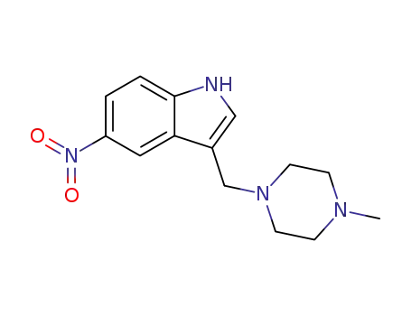 3-((4-Methylpiperazin-1-YL)methyl)-5-nitro-1H-indole