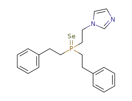 Molecular Structure of 1319805-22-5 ([2-(1H-imidazol-1-yl)ethyl]diphenethylphosphine selenide)