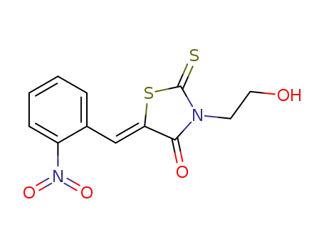 (5Z)-3-(2-hydroxyethyl)-5-(2-nitrobenzylidene)-2-thioxo-1,3-thiazolidin-4-one