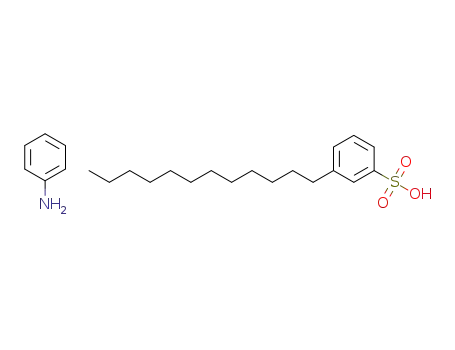 anilinium 3-dodecybenzenesulfonate