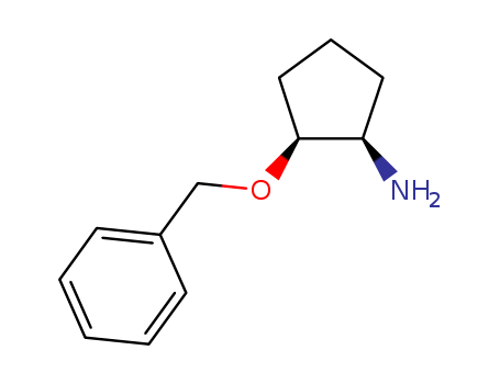 Cyclopentanamine, 2-(phenylmethoxy)-, (1R,2S)- (9CI)
