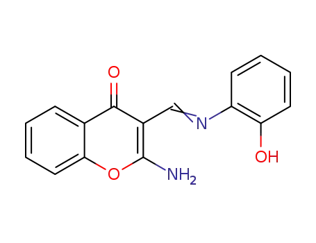 2-amino-3-(2-hydroxyphenyliminomethyl)chromone