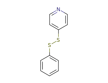 Molecular Structure of 110533-69-2 (Pyridine, 4-(phenyldithio)-)
