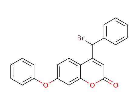 4-[bromo(phenyl)methyl]-7-phenoxy-2H-chromen-2-one