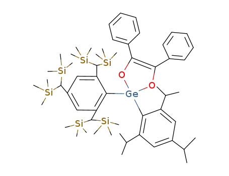 2-(2,4,6-tris(bis(trimethylsilyl)methyl)phenyl)-2-(2,4,6-triisopropylphenyl)-4,5-diphenyl-3,4-dioxagerma-3-cyclopentene