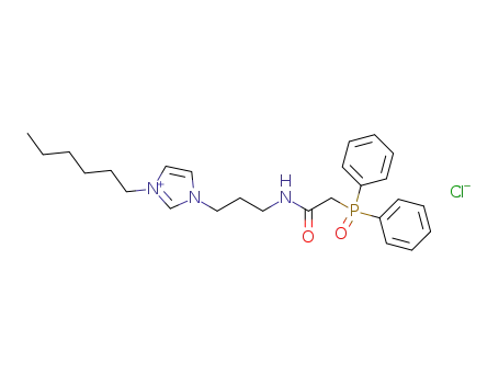 1-[3-[[(diphenylphosphinyl)acetyl]amino]propyl]-3-hexyl-1H-imidazol-3-ium chloride