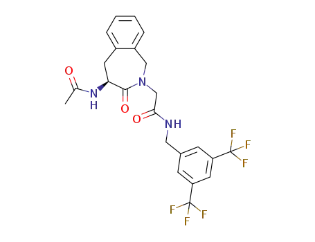 C<sub>23</sub>H<sub>21</sub>F<sub>6</sub>N<sub>3</sub>O<sub>3</sub>