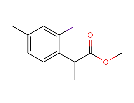 methyl 2-(2-iodo-4-methylphenyl)propanoate