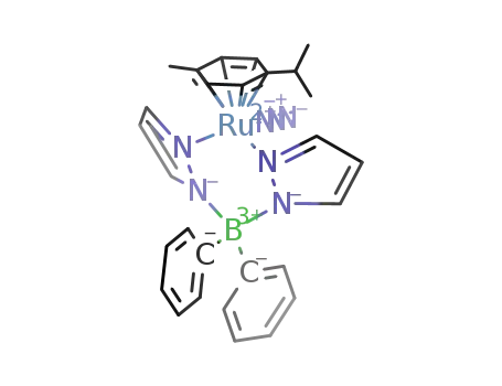 Ru(η6-p-cymene)(azide)(κ2-diphenylbis(pyrazol-1-yl)borate)