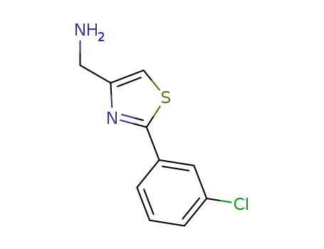 C-[2-(3-CHLORO-페닐)-THIAZOL-4-YL]-메틸아민