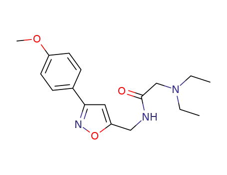 2-(DIETHYLAMINO)-N-([3-(4-METHOXYPHENYL)-5-ISOXAZOLYL]METHYL)ACETAMIDE