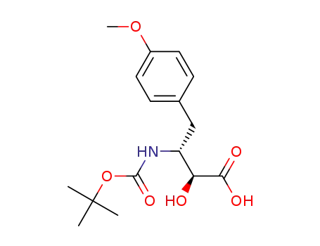 (2S,3R)-N-(tert-butoxycarbonyl)-3-amino-2-hydroxy-4-(p-methyloxyphenyl)butanoic acid
