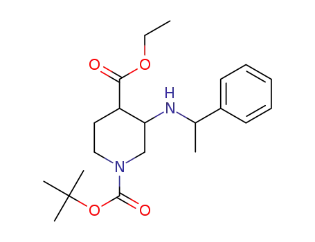 에틸 1-Boc-3-(1-페닐에틸아미노)피페리딘-4-카르복실레이트