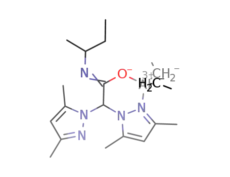 [AlEt2(κ2-N-sec-butyl-2,2-bis(3,5-dimethylpyrazol-1-yl)acetamide(-1H))]
