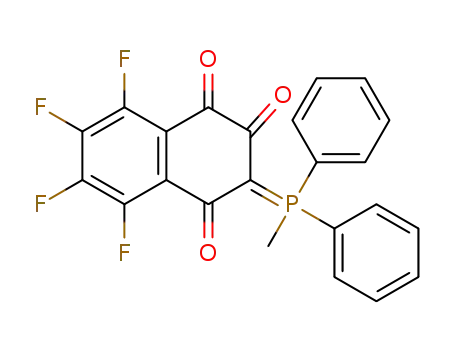 5,6,7,8-tetrafluoro-3-(methyldiphenyl-λ5-phosphanylidene)-1,2,3,4-tetrahydronaphthalene-1,2,4-trione