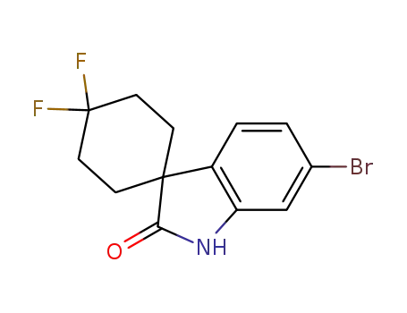 6'-bromo-4,4-difluorospiro[cyclohexane-1,3'-indolin]-2'-one