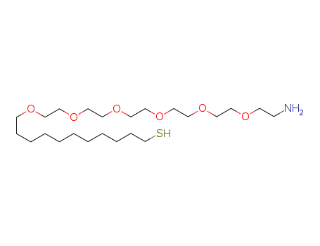 20-(11-MERCAPTOUNDECANYLOXY)-3,6,9,12,15,18-HEXAOXAEICOSANE-1-AMINE HCL