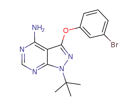 3-(3-bromophenoxy)-1-(tert-butyl)-1H-pyrazolo[3,4-d]pyrimidin-4-amine