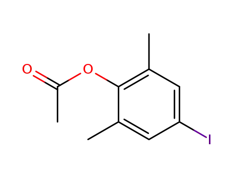acetic acid-(4-iodo-2,6-dimethyl-phenyl ester)