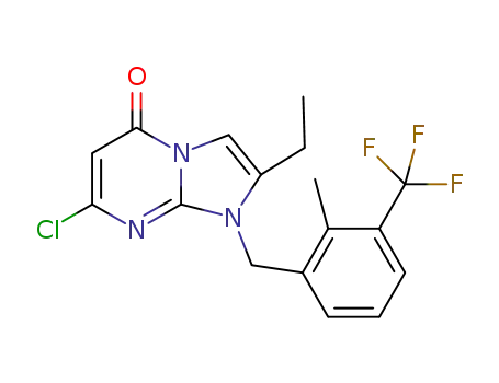 C<sub>17</sub>H<sub>15</sub>ClF<sub>3</sub>N<sub>3</sub>O