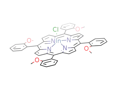 (5,10,15,20-tetra(2-methoxyphenyl)porphinato)chloroindium(III)