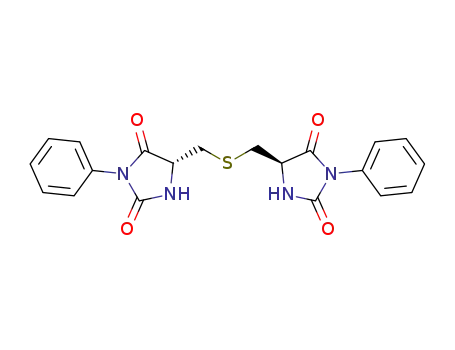 Hydantoin, 3,3'-diphenyl-5,5'-thiodimethylene-