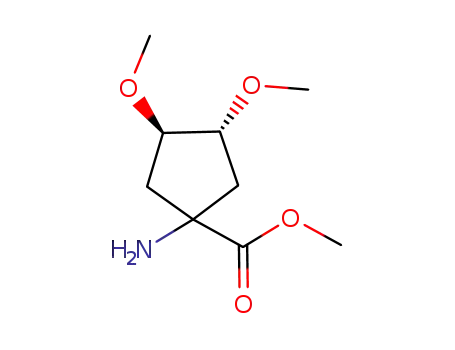 시클로펜탄카르복실산, 1-아미노-3,4-디메톡시-, 메틸 에스테르, (3R,4S)-(9CI)