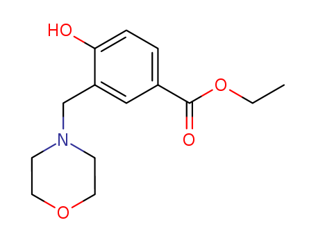 ETHYL-4-HYDROXY-3-MORPHOLINOMETHYL-BENZOATE