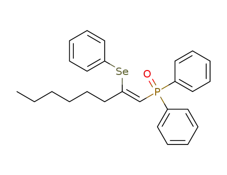 (Z)-1-(diphenylphosphinyl)-2-(phenylseleno)-1-octene