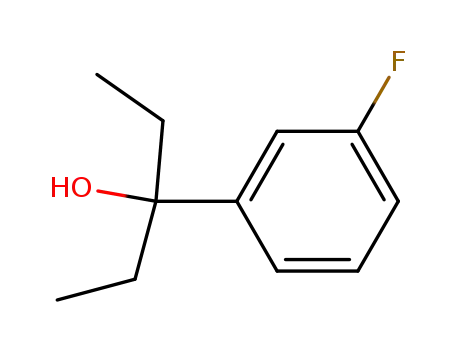 3-(3'-fluorophenyl)pentan-3-ol