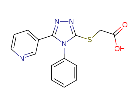 (4-PHENYL-5-PYRIDIN-3-YL-4 H-[1,2,4]TRIAZOL-3-YLSULFANYL)-ACETIC ACID