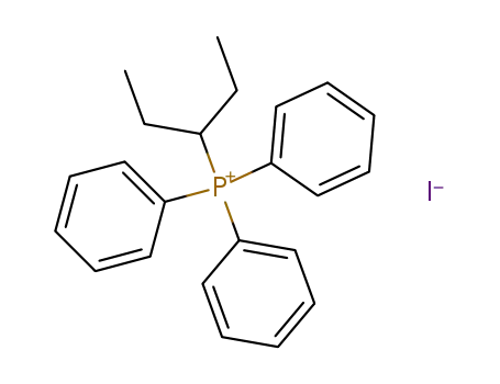 Phosphonium, (1-ethylpropyl)triphenyl-, iodide