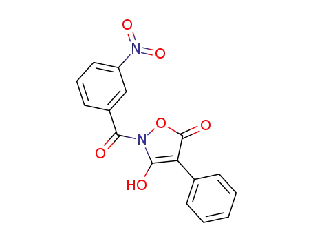 3-hydroxy-2-(3-nitrobenzoyl)-4-phenyl-2H-isoxazol-5-one