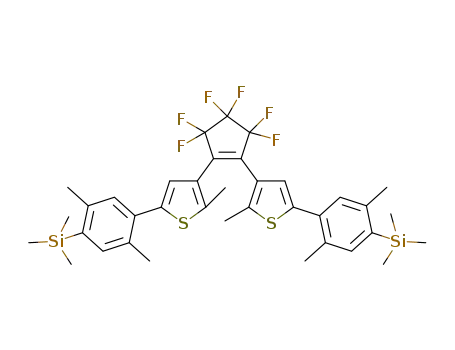C<sub>37</sub>H<sub>42</sub>F<sub>6</sub>S<sub>2</sub>Si<sub>2</sub>