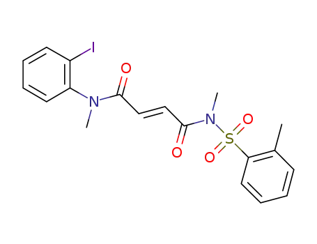 N<sub>1</sub>-(2-iodophenyl)-N<sub>1</sub>,N<sub>4</sub>-dimethyl-N<sub>4</sub>-(o-tolylsulfonyl)fumaramide