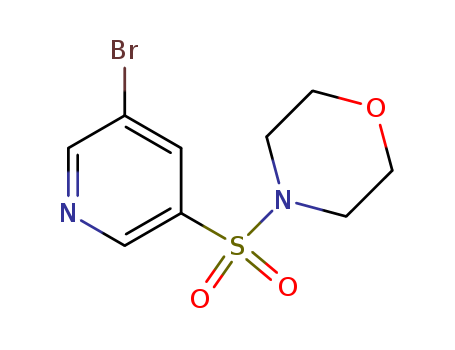 4-(5-BROMO(PYRIDIN-3-YL)SULFONYL)MORPHOLINE