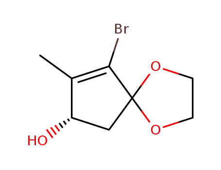(S)-9-bromo-8-methyl-1,4-dioxaspiro[4.4]non-8-en-7-ol