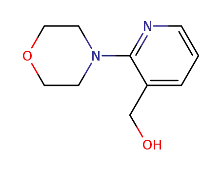 Molecular Structure of 423768-55-2 ((2-MORPHOLINO-3-PYRIDINYL)METHANOL)