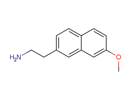 Molecular Structure of 148018-64-8 (2-(7-METHOXY-2-NAPHTHYL)ETHANAMINE)