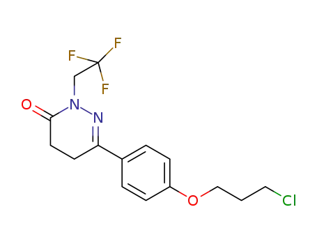 C<sub>15</sub>H<sub>16</sub>ClF<sub>3</sub>N<sub>2</sub>O<sub>2</sub>
