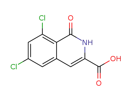 6,8-dichloro-1-oxo-1,2-dihydroisoquinoline-3-carboxylic acid